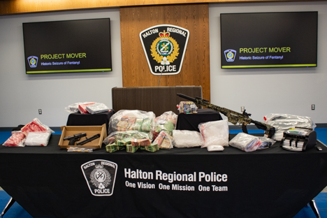 HRPS Fentanyl Drug Bust 2020 (1) | HRPS's Project Mover investigation resulted in the seizure of stolen vehicles, cash, weapons and kilograms of illicit drugs.